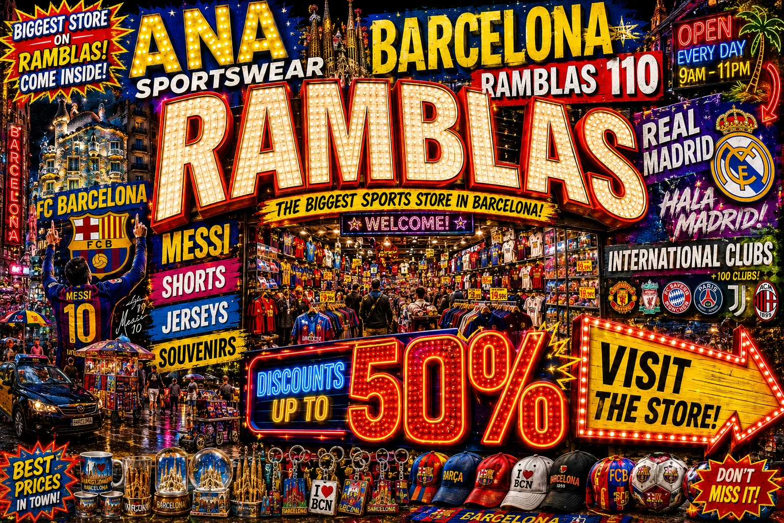 Captura de web textil deportiva en Barcelona